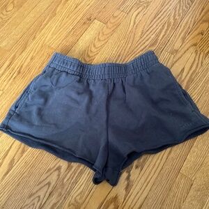 Garage dark grey sweat shorts